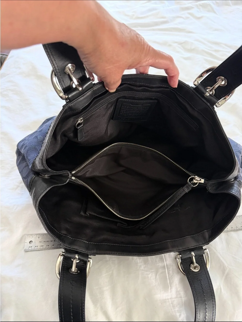 Coach barely used
